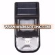 Waterproof Solar motion sensor LED wall light for garden security and illumination